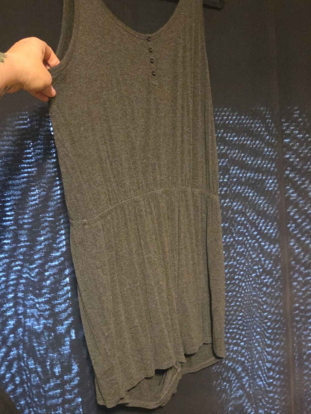 torrid Gray High-Low Knit Midi Skirt